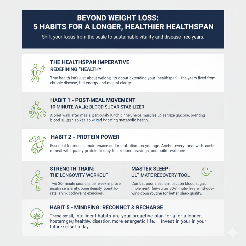 Weight Loss Lies: 5 Habits That Actually Extend Life