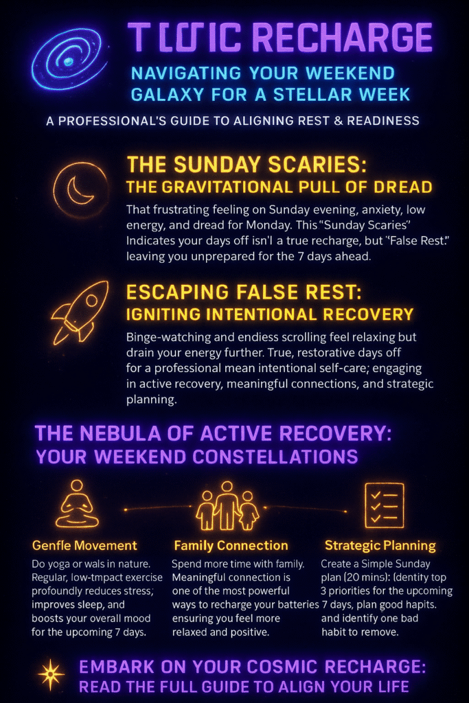 The Weekend Professional: A Better Week Starts Now