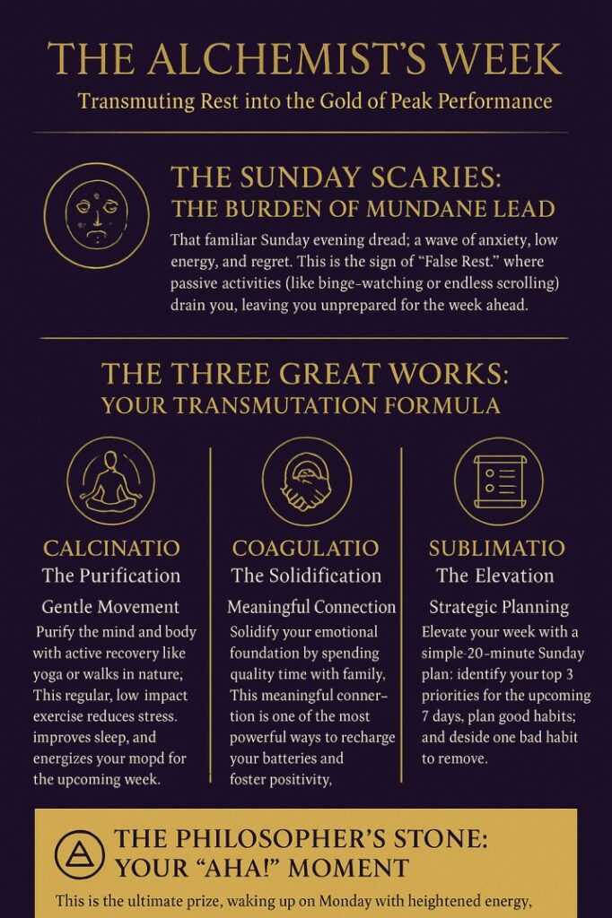 The Weekend Professional: A Better Week Starts Now